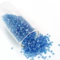 HERŞEYTREND Kesme Cam Boncuk 2mm - 60 Gram - Şeffaf Mavi - BNC374