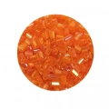 HERŞEYTREND Kesme Cam Boncuk 2mm - 60 Gram - Şeffaf Turuncu - BNC362