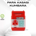 HERŞEYTREND Kırmızı Şifreli ATM Kasa Para Yutan Kumbara