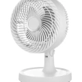 HERŞEYTREND Kompakt Mini Fan Otomatik Salınımlı Sessiz Masaüstü Vantilatör