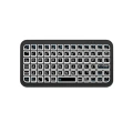 HERŞEYTREND Kompakt Siyah RGB Işıklı Bluetooth Mini Klavye