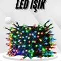 HERŞEYTREND Ledli Fişli Led Dekor Lambası 5M RGB Yılbaşı Ağacı Işığı