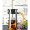 HERŞEYTREND Lüx Cam 350 ml French Press Siyah
