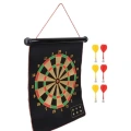 HERŞEYTREND Manyetik Dart Oyunu Katlanabilir Güvenli Dart Seti 6 Ok Hediyeli