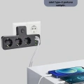 HERŞEYTREND Masa Üstü Çoklu Priz USB ve Type-C Çıkışlı Güç Dağıtıcı