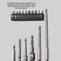 HERŞEYTREND Metal Gövdeli 16lı Bits Seti Çok Amaçlı Tornavida Uçları