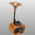 HERŞEYTREND Mini Nostaljik Bluetooth Hoparlör FM Radyo 8 Saat Batarya