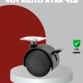 HERŞEYTREND Mobilya İçin Kilitli 4 cm Tekerlek Ayak Seti