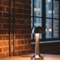 HERŞEYTREND Modern Mantar Masa Lambası Dokunmatik 3 Işık Modlu Şarjlı Kablosuz LED