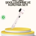 HERŞEYTREND Motorlu LCD Ekranlı Saç Şekillendirme Seti