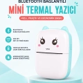HERŞEYTREND Mürekkepsiz Baskı Teknolojili Bluetooth Cep Yazıcısı