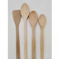 HERŞEYTREND Mutfak Ahşap Kaşık Set 4lü Balsa KS-04