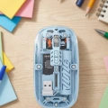 HERŞEYTREND Ofis ve Günlük Kullanım İçin Mavi Bluetooth Kablosuz Mouse