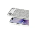 HERŞEYTREND Onegif Apple İphone 17 Air Bright Simli Kapak - Beyaz