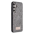 HERŞEYTREND Onegif Samsung Galaxy A05s Bright Simli Kapak - Gümüş