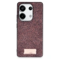 HERŞEYTREND Onegif Xiaomi Redmi Note 13 Pro 4g Bright Simli Kapak - Derin Mor