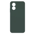 HERŞEYTREND Oppo A38 Kılıf First Silikon - Koyu Yeşil
