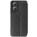 HERŞEYTREND Oppo A38 Kılıf Flip Cover - Siyah