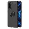HERŞEYTREND Oppo Find X2 Kılıf Range Yüzüklü Silikon - Siyah