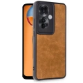 HERŞEYTREND Oppo Reno 11f Kılıf Aras Deri Kapak - Taba