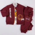 HERŞEYTREND Optimist Nakışlı Erkek Bebek Takım