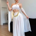 HERŞEYTREND  Özel Tasarım Beyaz Harem Kostümü