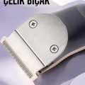 HERŞEYTREND Paslanmaz Çelik Bıçaklı Hassas Çelik Bıçaklı Tıraş Makinesi