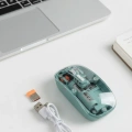 HERŞEYTREND Pilli Kablosuz Mouse Bluetooth ve USB Uyumlu Sessiz Tıklama