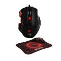 HERŞEYTREND Profesyonel Oyuncu Mouse Seti Dokuma USB Kablolu RGB Aydınlatmalı
