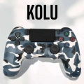 HERŞEYTREND PS4 Oyun Kolu Kamuflaj Desenli Joystick