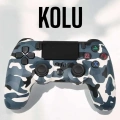HERŞEYTREND PS4 Oyun Kolu Kamuflaj Desenli Joystick