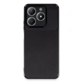HERŞEYTREND Realme C61 Kılıf Auto Focus Karbon Kapak - Siyah