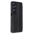 HERŞEYTREND Realme C65 Kılıf Flip Cover - Siyah