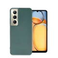 HERŞEYTREND Realme C65 Kılıf Petro Silikon - Koyu Yeşil