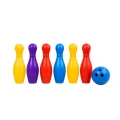 HERŞEYTREND Renkli Çocuk Bowling Oyunu 6 Kukalı Eğitici Eğlence Seti