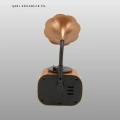 HERŞEYTREND Retro Tasarımlı Mini Bluetooth Hoparlör ve FM Radyo Çoklu Medya