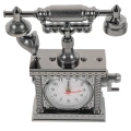 HERŞEYTREND Retro Telefon Görünümlü Çalar Saat Masa ve Raf Dekoru