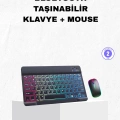 HERŞEYTREND RGB Aydınlatmalı Q Klavye Türkçe Karakter Destekli