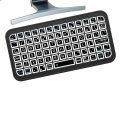 HERŞEYTREND RGB Işıklı Kablosuz Mini Klavye 10 mm İnce Gövde