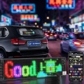 HERŞEYTREND RGB Kayan Yazı LED Panel Telefon Kontrollü Animasyonlu Akıllı Ekran