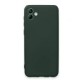 HERŞEYTREND Samsung Galaxy A04e Kılıf First Silikon - Koyu Yeşil