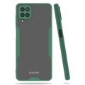 HERŞEYTREND Samsung Galaxy A22 Kılıf Platin Silikon - Yeşil