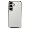 HERŞEYTREND Samsung Galaxy S24 Fe Kılıf Razer Lensli Silikon - Gümüş
