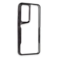 HERŞEYTREND Samsung Galaxy S24 Kılıf Boyi Silikon Kapak - Siyah