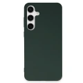 HERŞEYTREND Samsung Galaxy S24 Plus Kılıf First Silikon - Koyu Yeşil