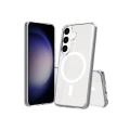 HERŞEYTREND Samsung Galaxy S24 Plus Kılıf Magneticsafe Şeffaf Silikon - Şeffaf