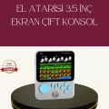 HERŞEYTREND Şarjlı 3.5 İnç Retro Oyun Konsolu