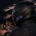 HERŞEYTREND Şarjlı Bluetooth Kask Kulaklığı Navigasyon ve Müzik Destekli