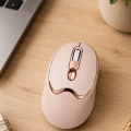 HERŞEYTREND Şarjlı Kablosuz Mouse Sessiz Tıklama Bluetooth ve USB Destekli