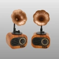 HERŞEYTREND Şarjlı Mini Retro Radyo Bluetooth Hoparlör Çoklu Bağlantı Seçenekli